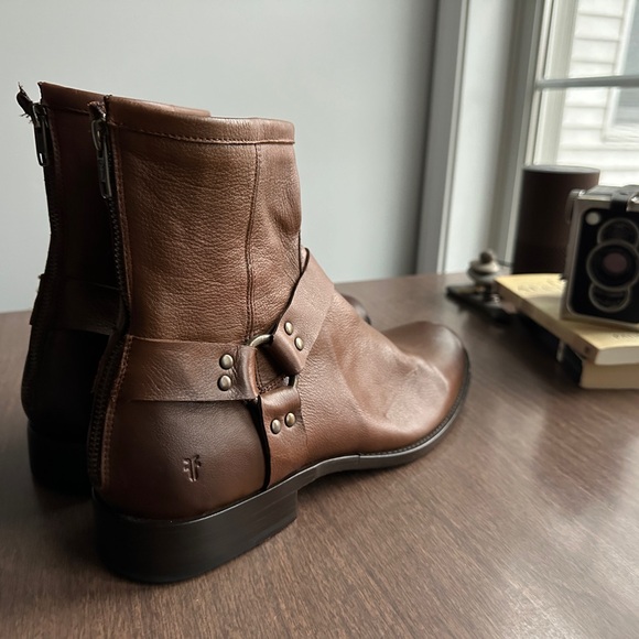 Men’s Frye Phillip Harness Boots, Size 11.5 - Picture 6 of 8